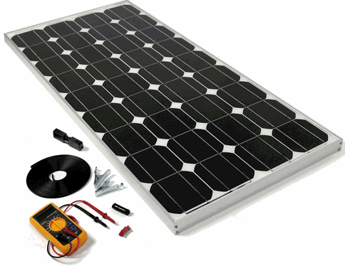SP120, Солнечные панели (PV photovoltaic panels)